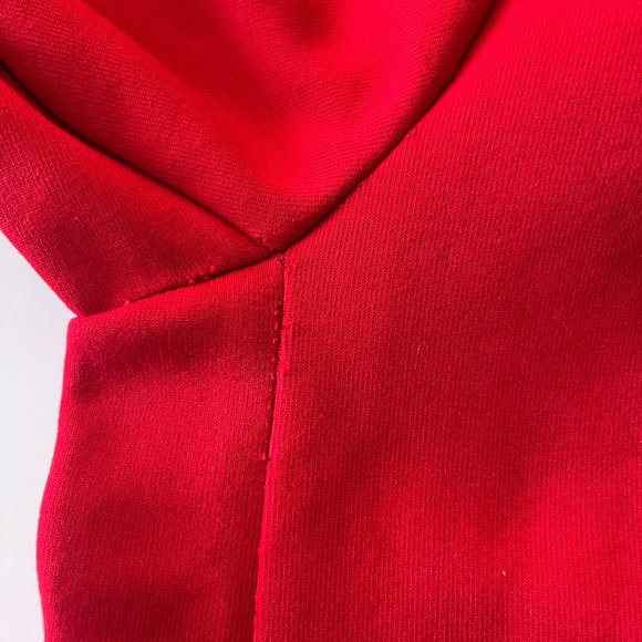 Nike Y2K Tech Zip Hoodie Jacket Men Size M Red Black - Picture 8 of 13